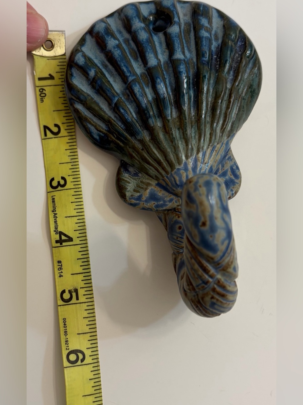 Seashell ceramic hook - Picture 4 of 5